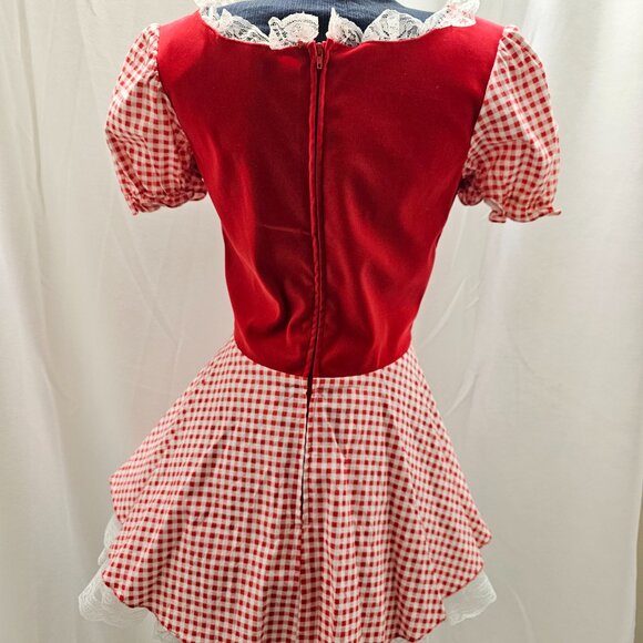 Red Ridinghood/Picnic Mini Dress - Picture 2 of 2